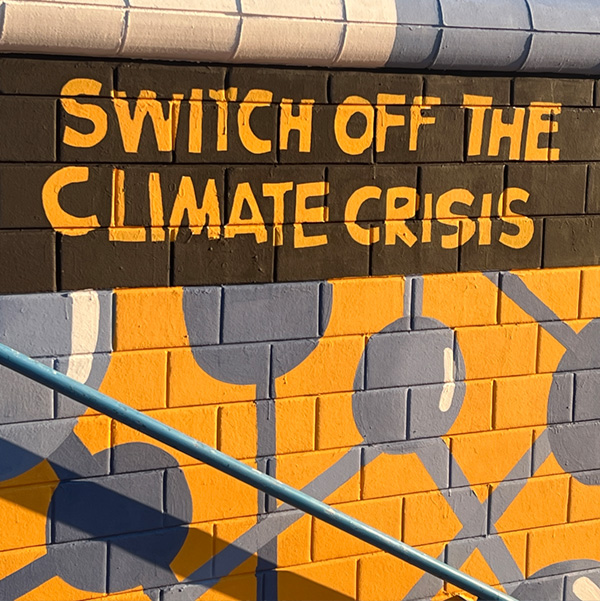 Switch off the climate crisis. Switch on the energy future.